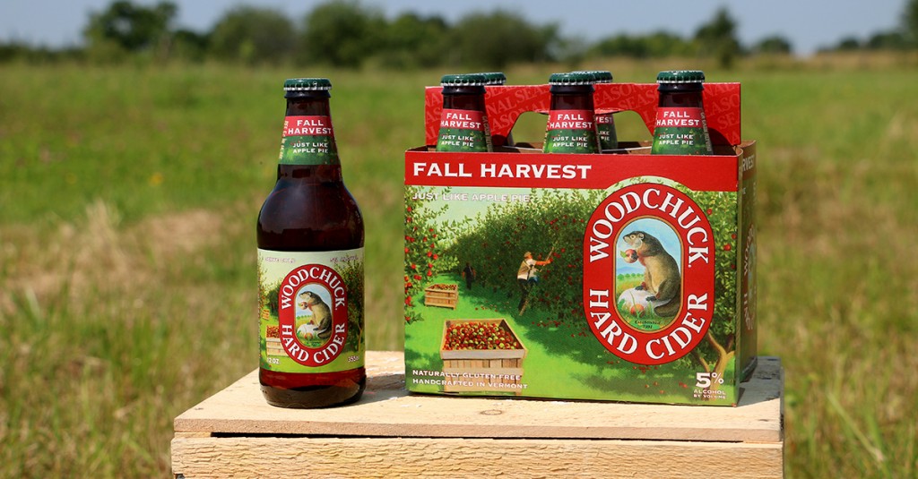 New look for the Seasonals… starting with Fall Harvest! Woodchuck Cider