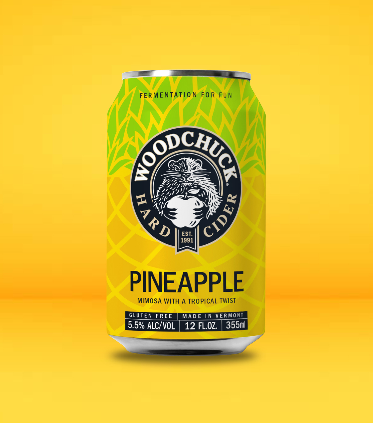 Pineapple Cider can