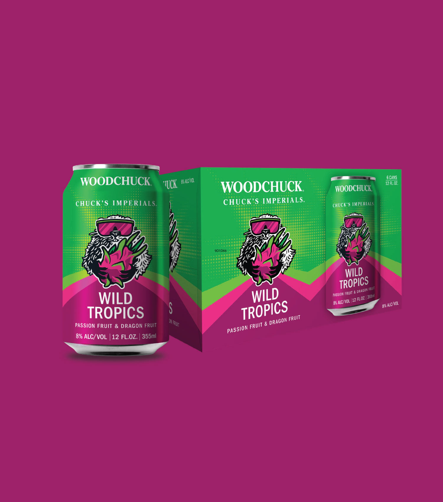 Woodchuck Hard Cider Chuck's Imperials Wild Tropics 6 Pack